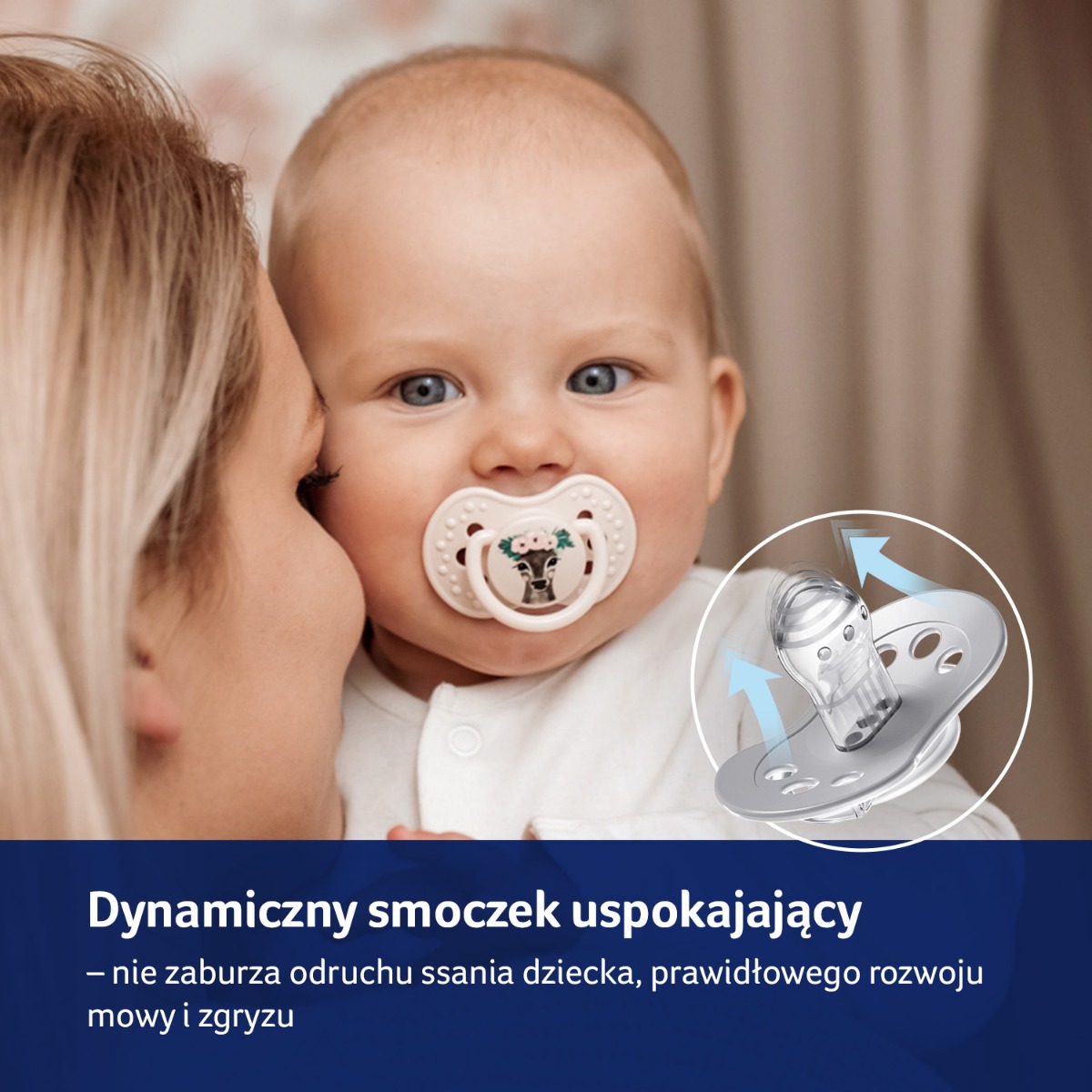 Smoczek silikonowy dynamiczny LOVI 0-2 m 2 szt. Wild Soul Girl