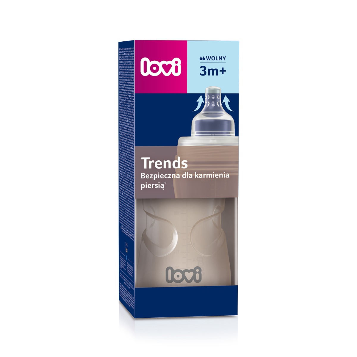 Butelka LOVI Trends 250 ml Beige