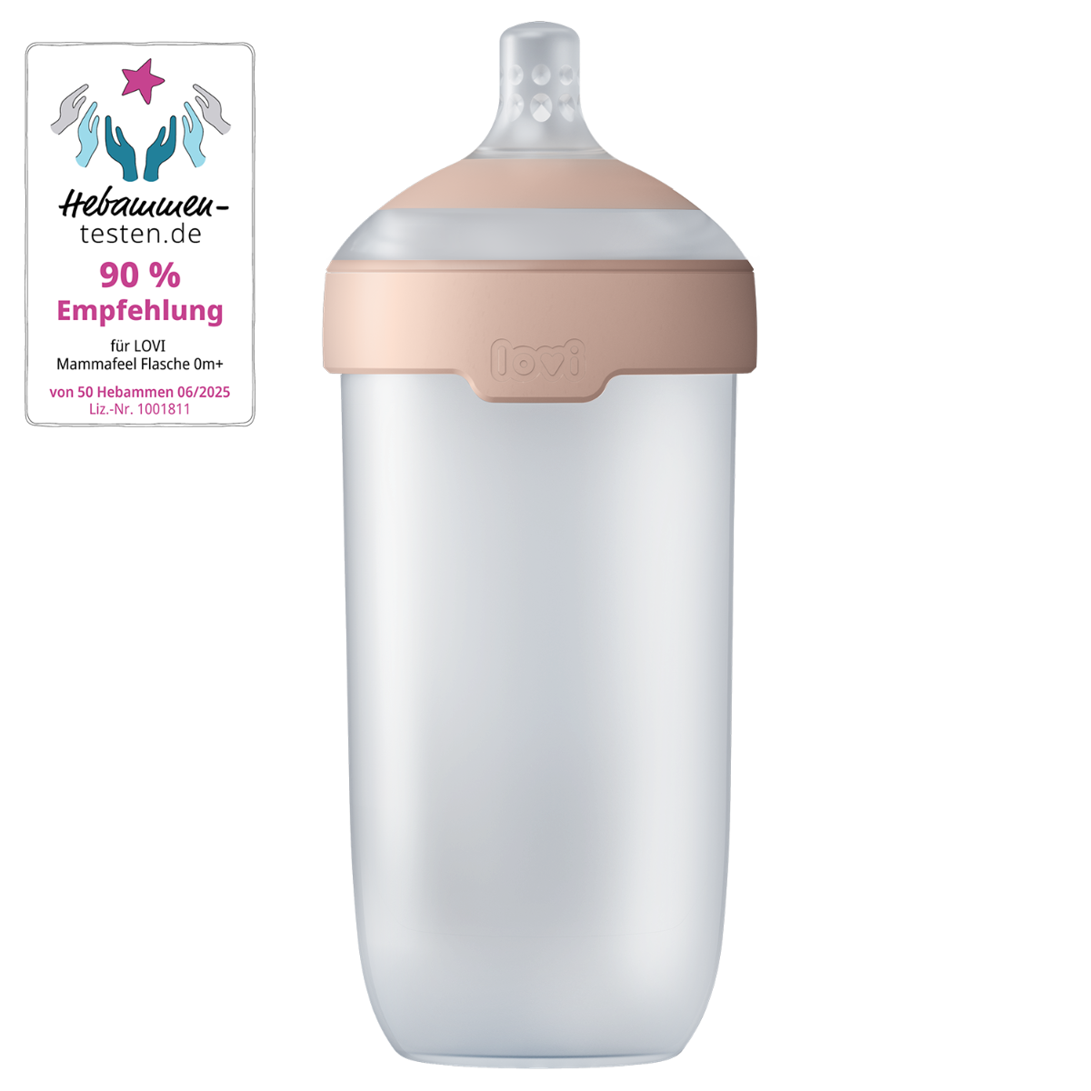 Butelka LOVI Mammafeel 330 ml
