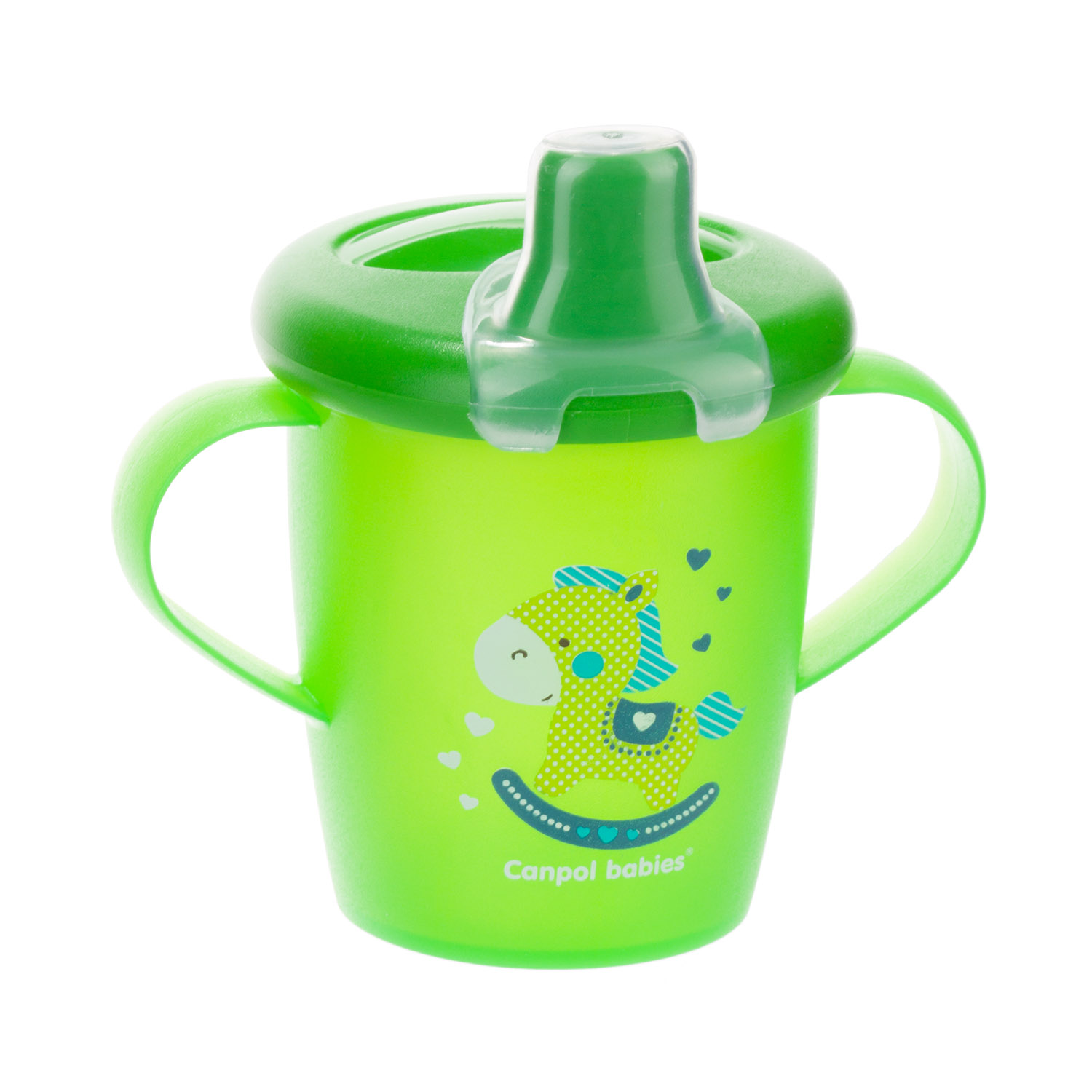 Kubek niekapek Canpol babies twardy 250 ml TOYS