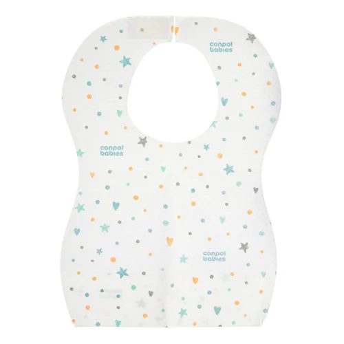 Canpol babies Wodoodporne śliniaki jednorazowe z kieszonką 10 szt.