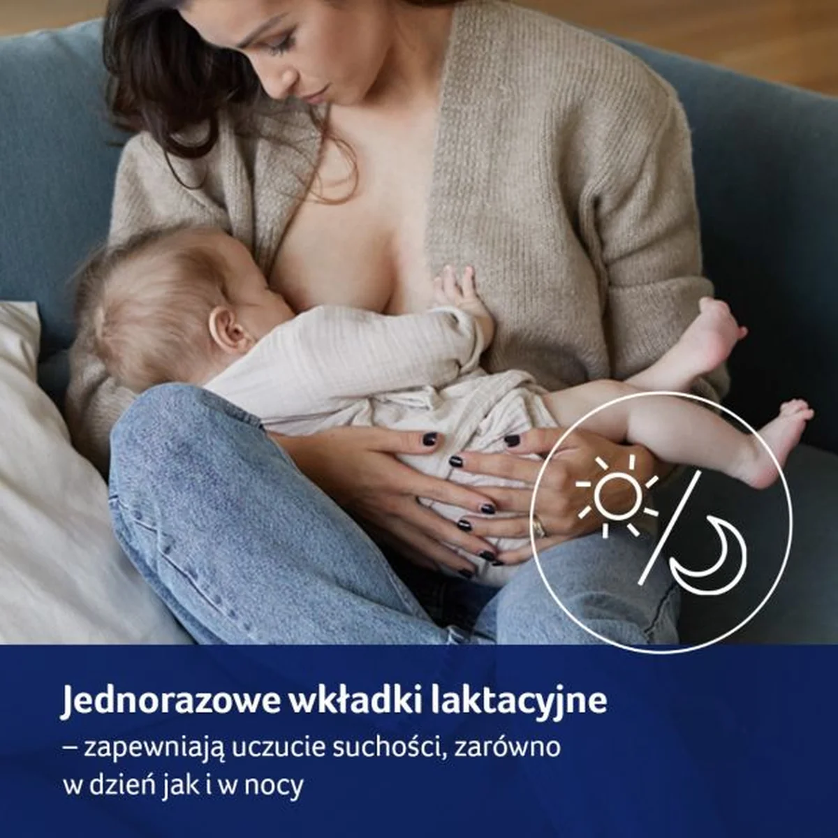 Wkładki laktacyjne antybakteryjne LOVI Discreet Elegance 40 szt. białe