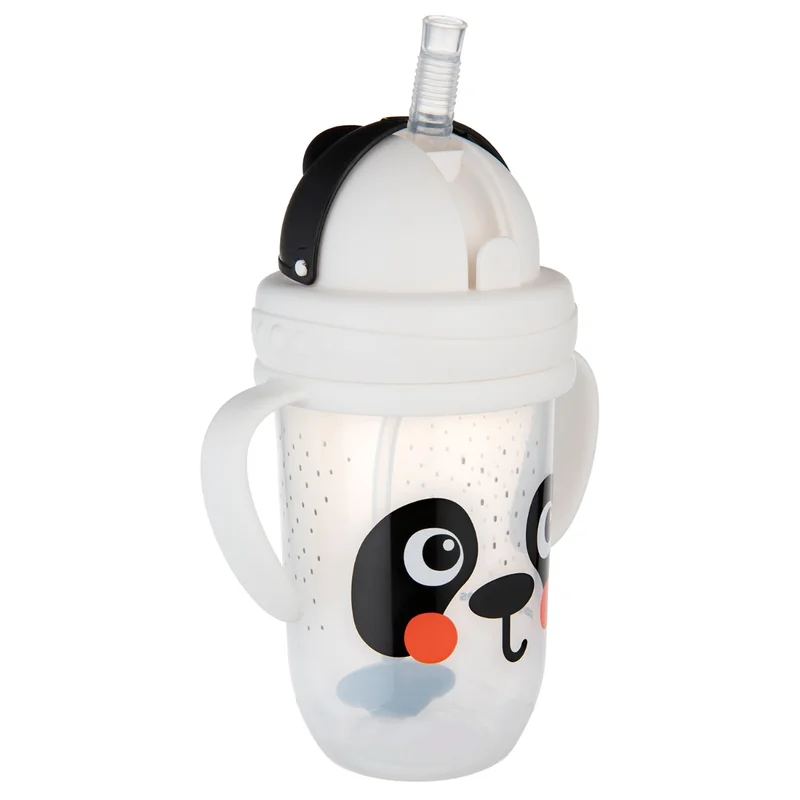 Canpol babies Kubek niekapek z rurką i odważnikiem BabiesBoo panda