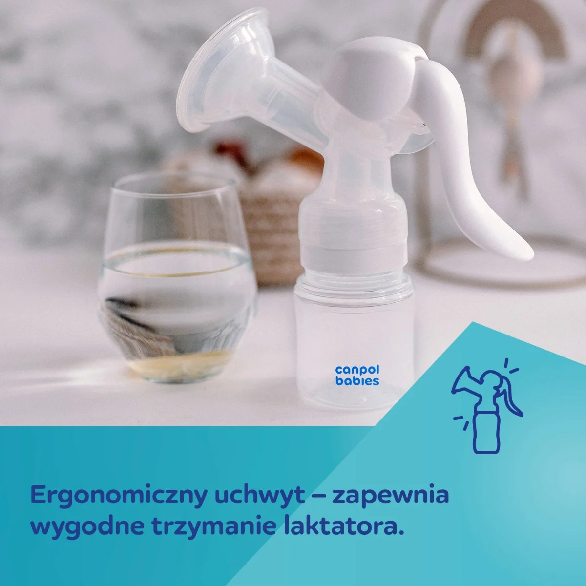 Canpol babies laktator ręczny Basic