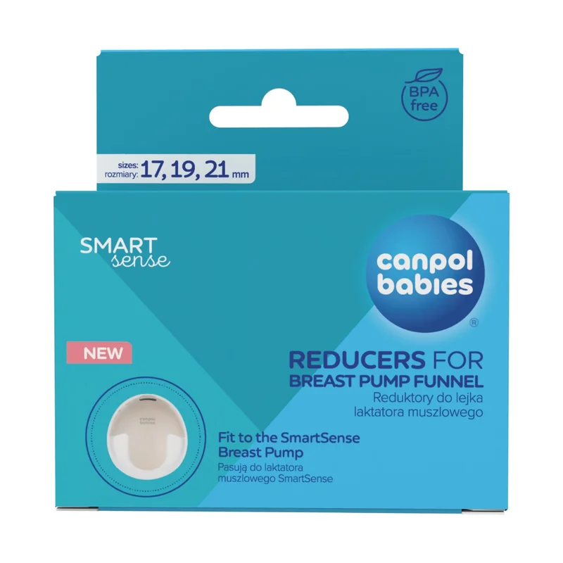 Canpol babies Reduktory do lejka laktatora muszlowego SmartSense