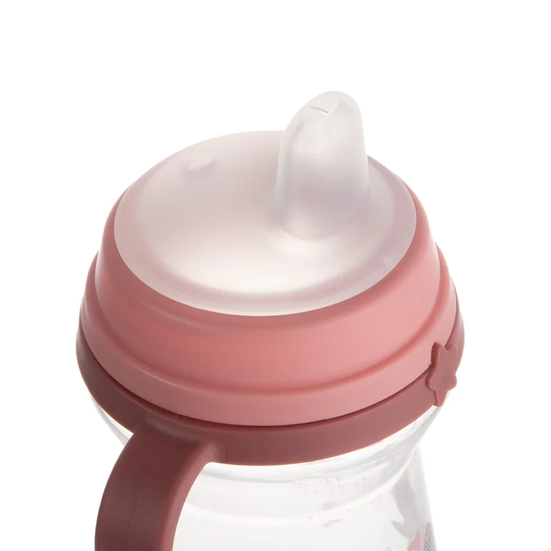 Canpol babies kubek z silikonowym ustnikiem FirstCup 250ml BONJOUR PARIS