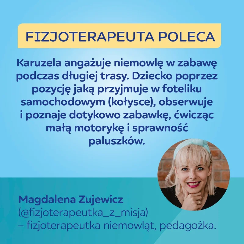 Canpol babies sensoryczna karuzela podróżna BabiesBoo