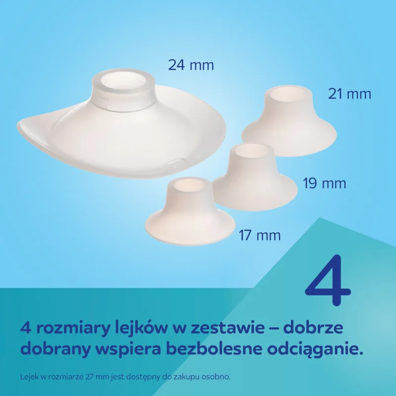Canpol babies Bezprzewodowy elektryczny laktator muszlowy Hands-Free