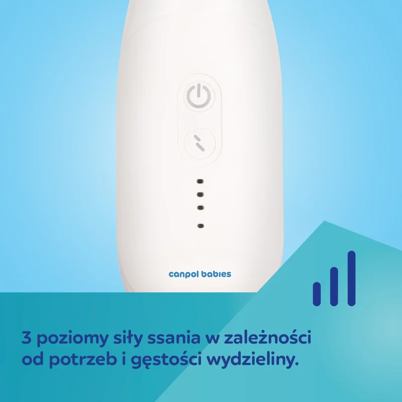 Canpol babies elektryczny aspirator do nosa EasyNatural