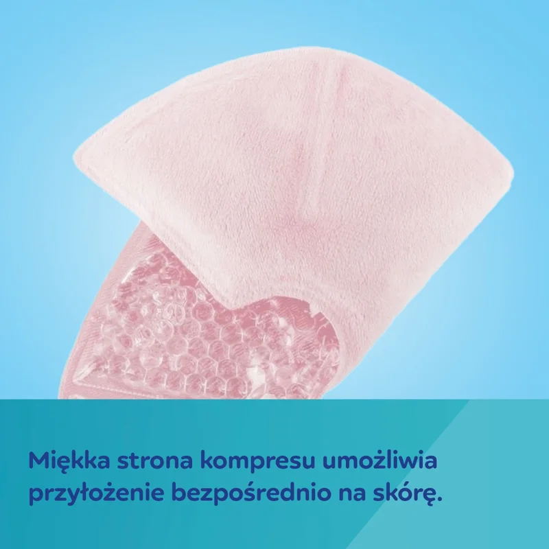 Canpol babies Kompresy żelowe na piersi do terapii ciepłem lub zimnem 2 szt. (WYRÓB MEDYCZNY)