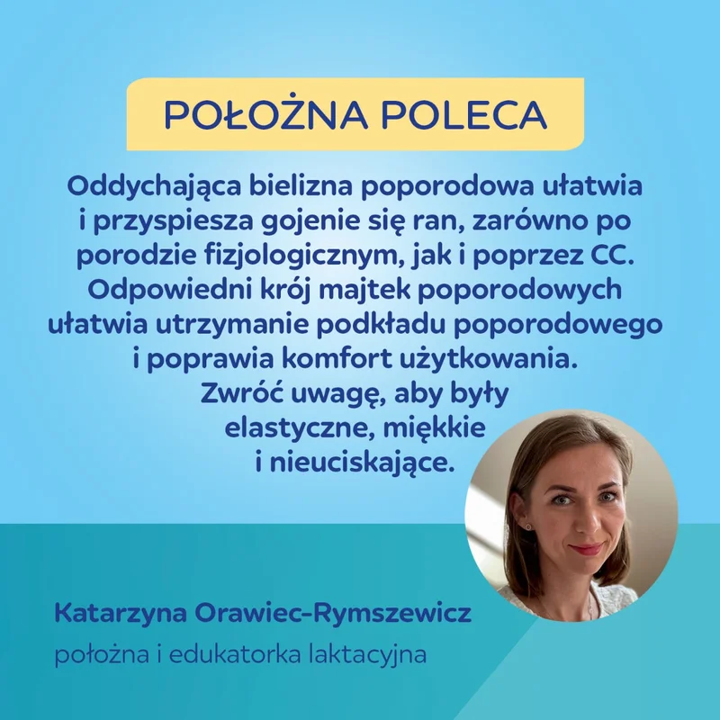 Canpol babies Majtki dla kobiet w zaawansowanej ciąży i po porodzie 2 szt. S/M
