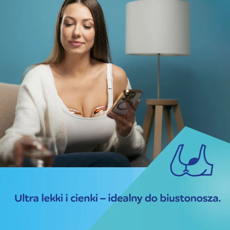Canpol babies Bezprzewodowy elektryczny laktator muszlowy Hands-Free
