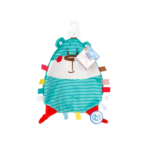 Canpol babies pluszowa zabawka przytulanka szeleszcząca 0+ FOREST FRIENDS niebieska