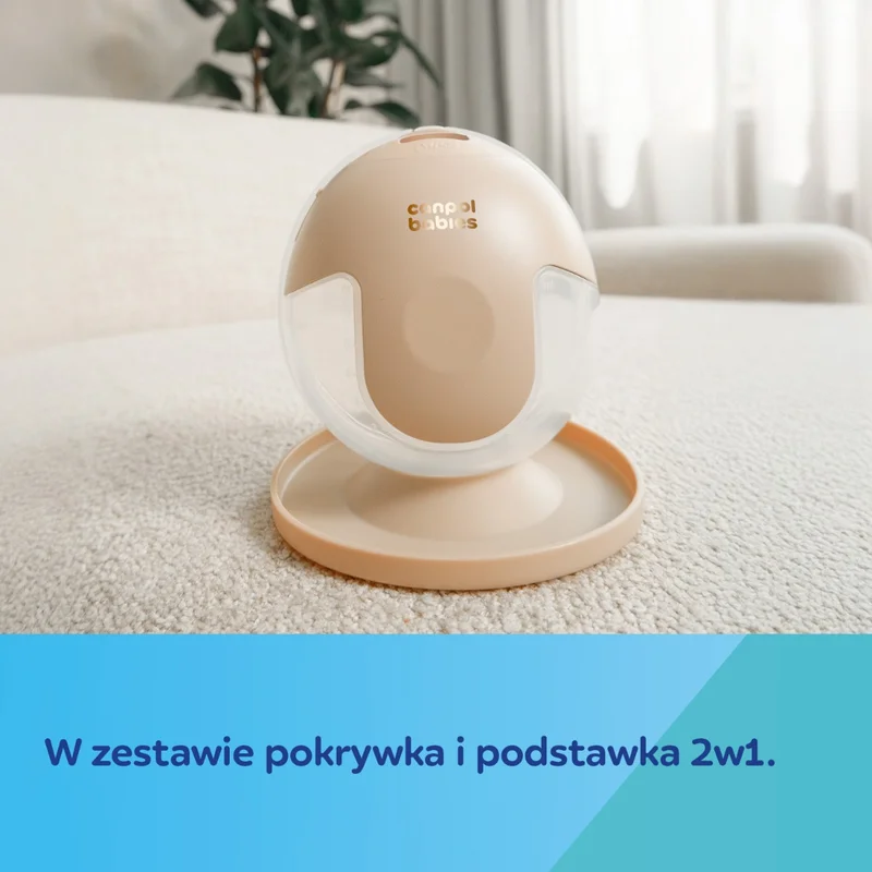 Canpol babies Inteligentny laktator muszlowy SmartSense z aplikacją