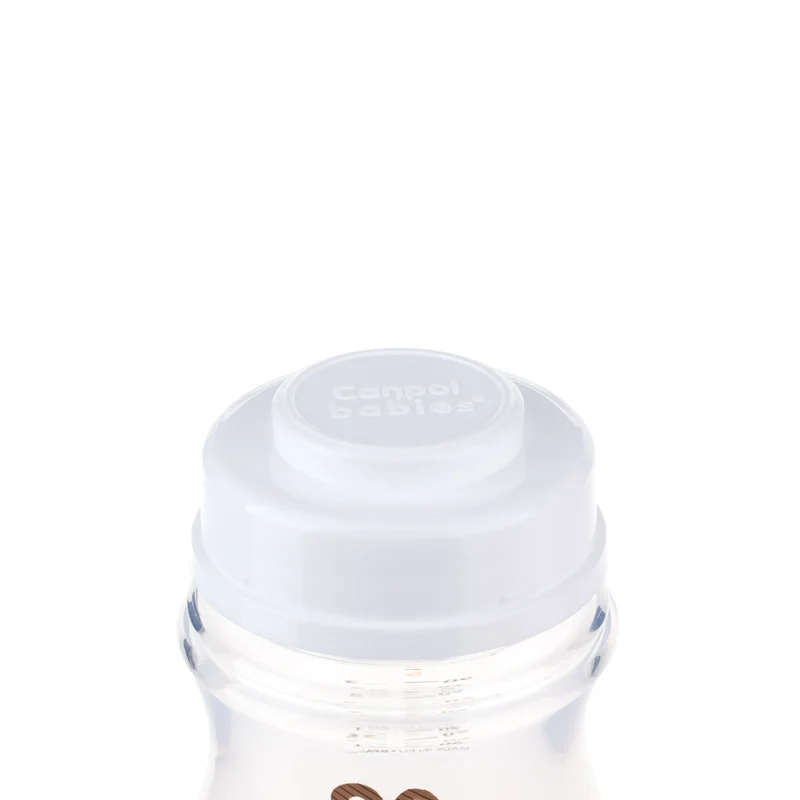 Butelka szeroka antykolkowa Canpol babies 120 ml PP EasyStart EXOTIC ANIMALS zielona