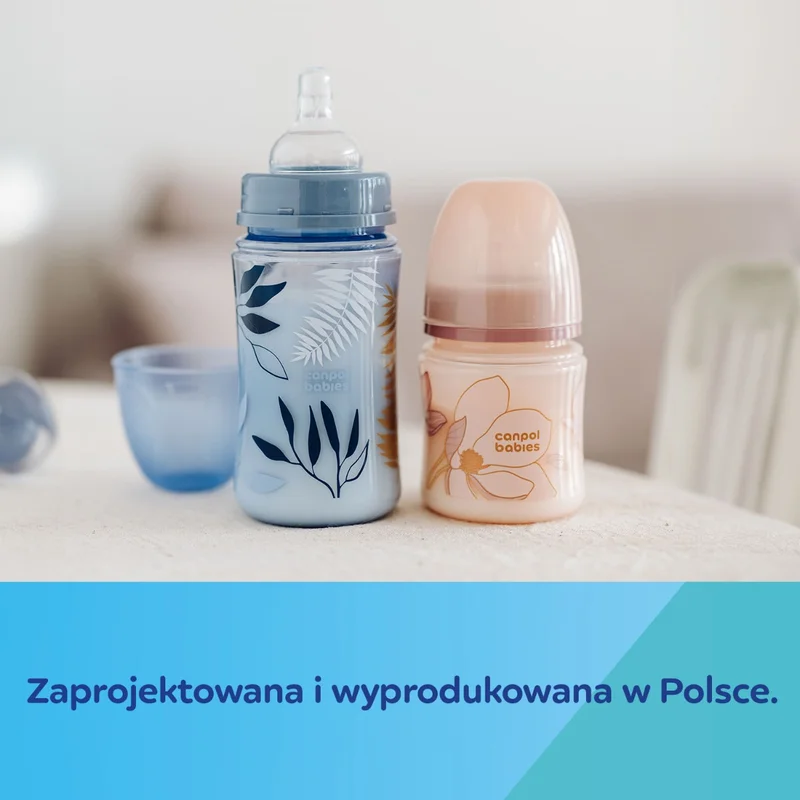 Canpol babies butelka antykolkowa EasyStart 120ml GOLD