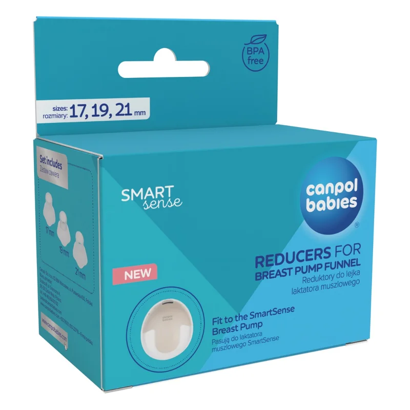Canpol babies Reduktory do lejka laktatora muszlowego SmartSense