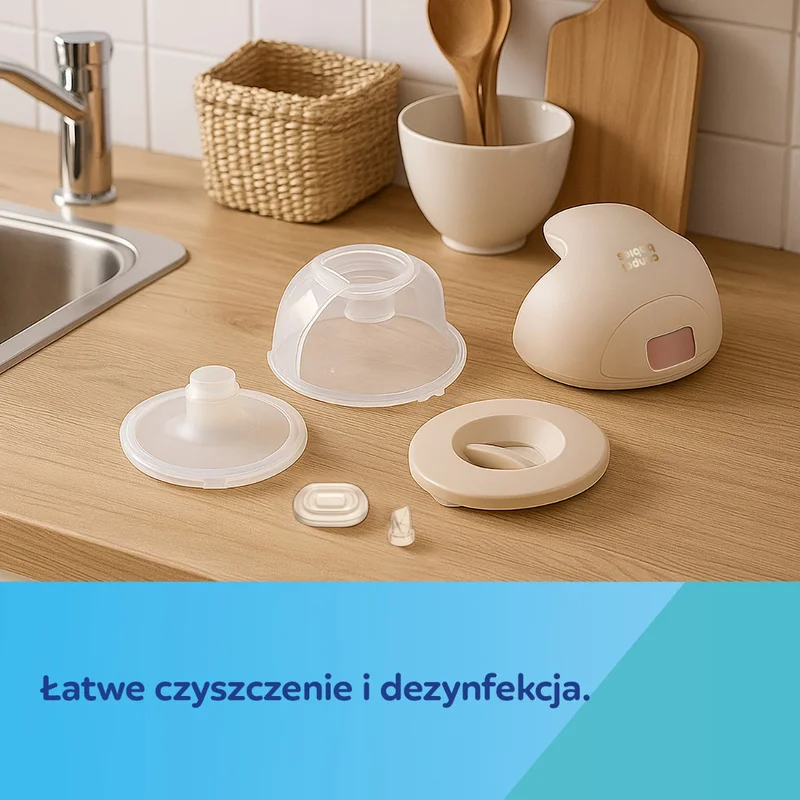 Canpol babies Inteligentny laktator muszlowy SmartSense z aplikacją