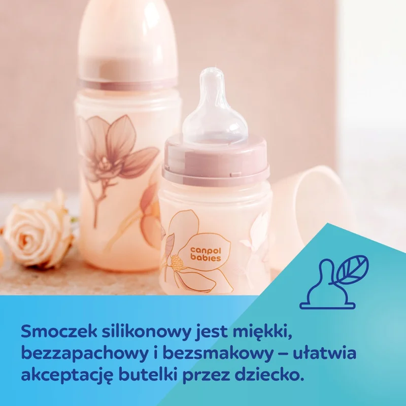Canpol babies butelka antykolkowa EasyStart 120ml GOLD