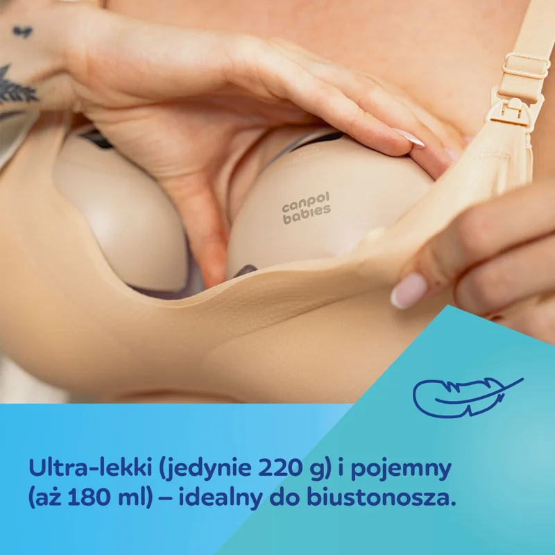 Canpol babies Inteligentny laktator muszlowy SmartSense