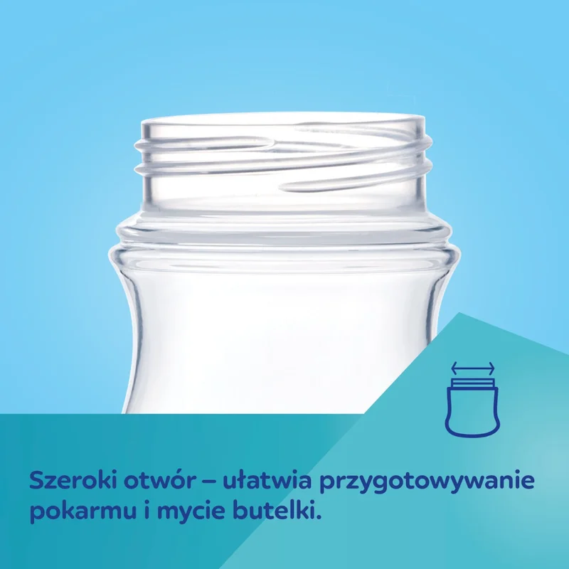 Butelka szeroka antykolkowa Canpol babies 120 ml PP EasyStart ROYAL BABY różowa