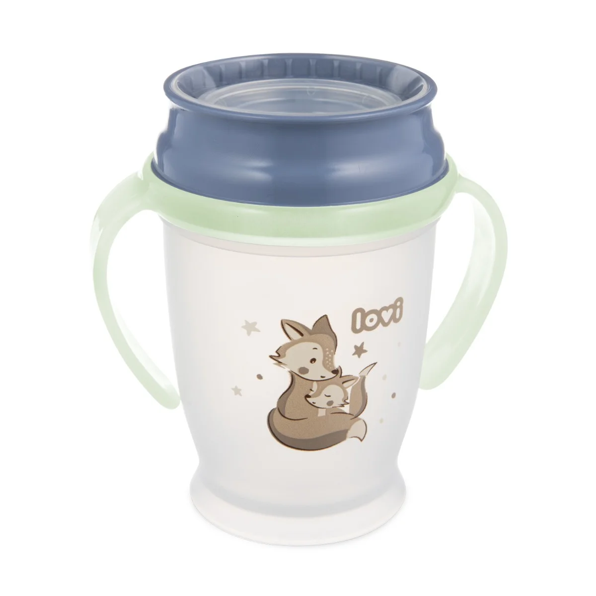 Kubek 360° LOVI 250 ml Night&Day Fox