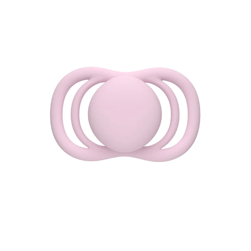 Canpol babies Smoczek adaptacyjny silikonowy 0-6m Natural Shape Raspberry 1 szt