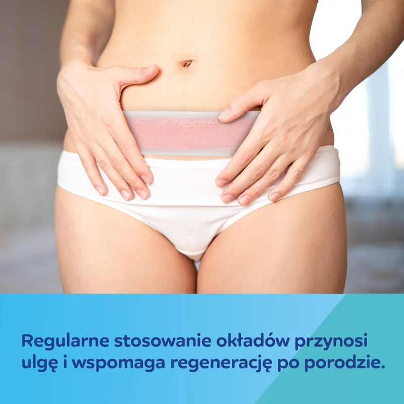 Canpol babies Okłady żelowe po porodzie do terapii ciepłem lub zimnem 2 szt. (WYRÓB MEDYCZNY)