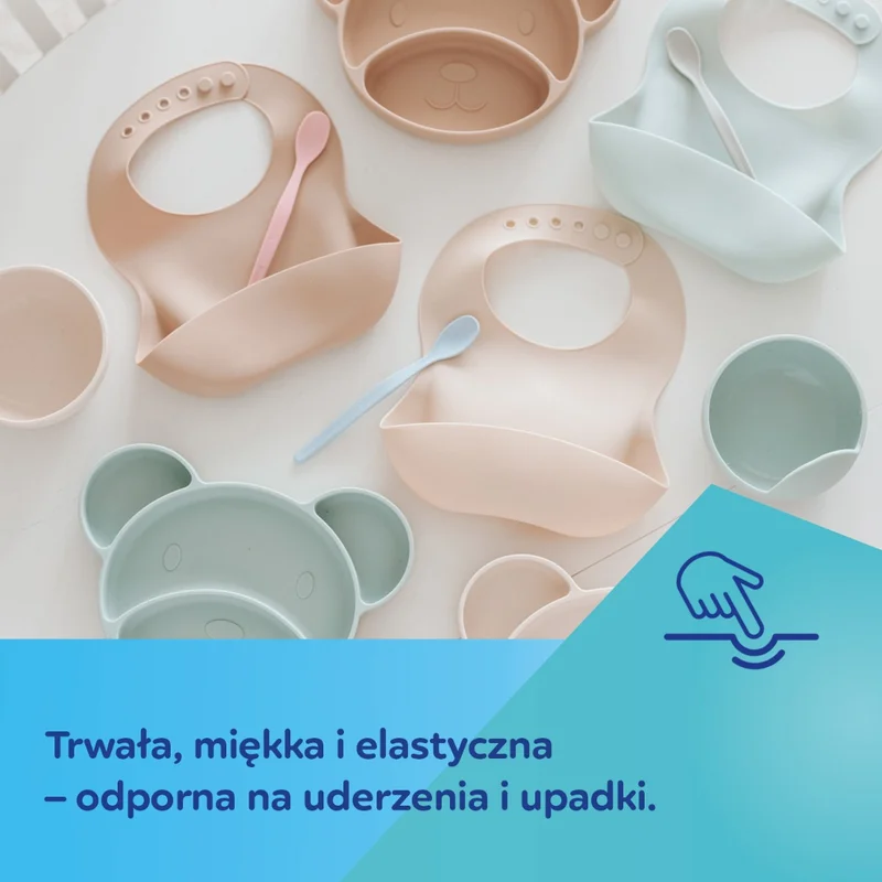 Miseczka silikonowa Canpol babies z przyssawką 330 ml