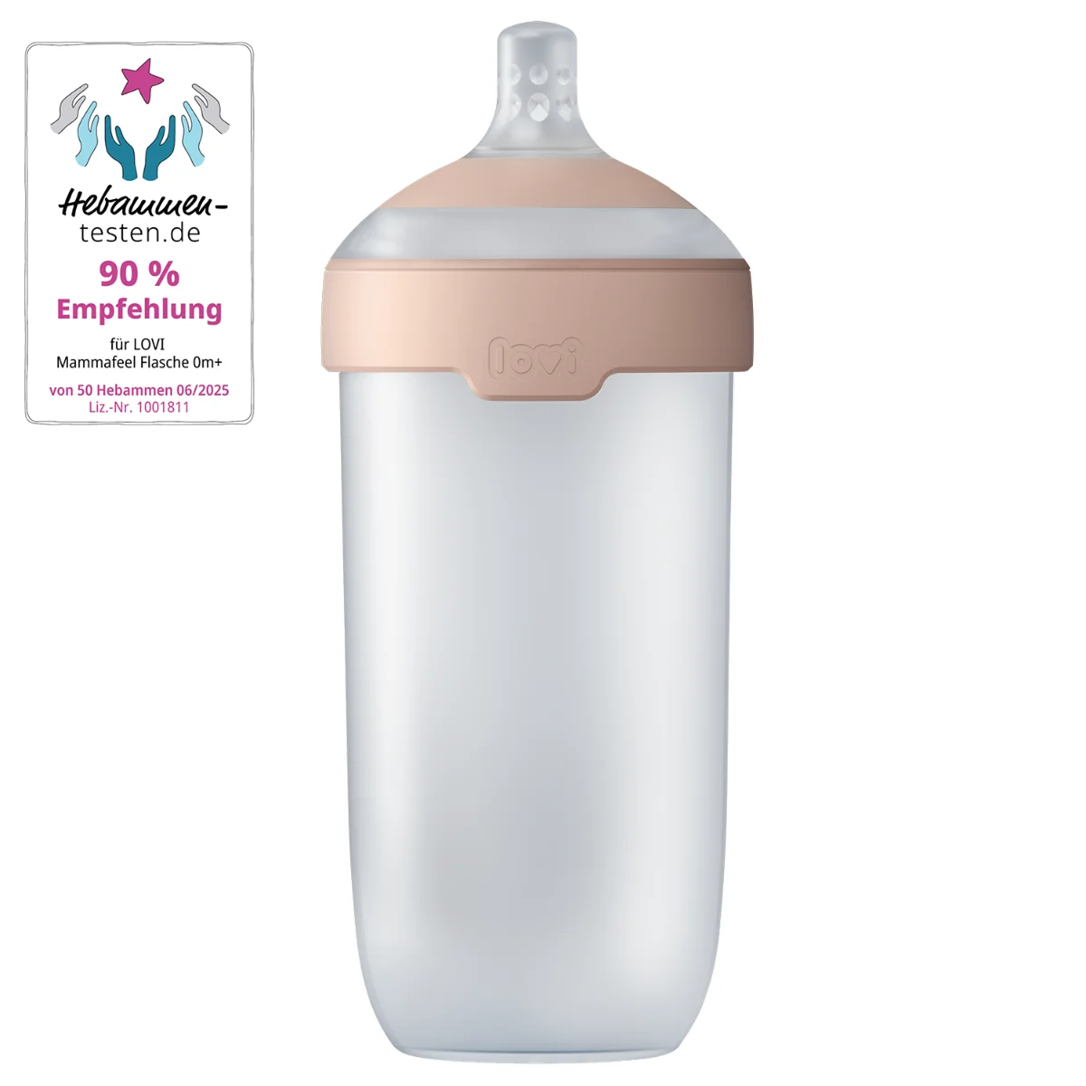 Butelka LOVI Mammafeel 330 ml