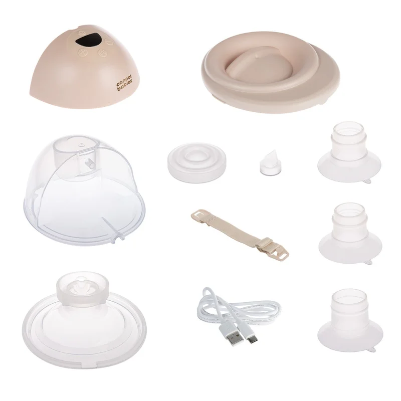 Canpol babies Bezprzewodowy laktator muszlowy Hands-Free 2.0