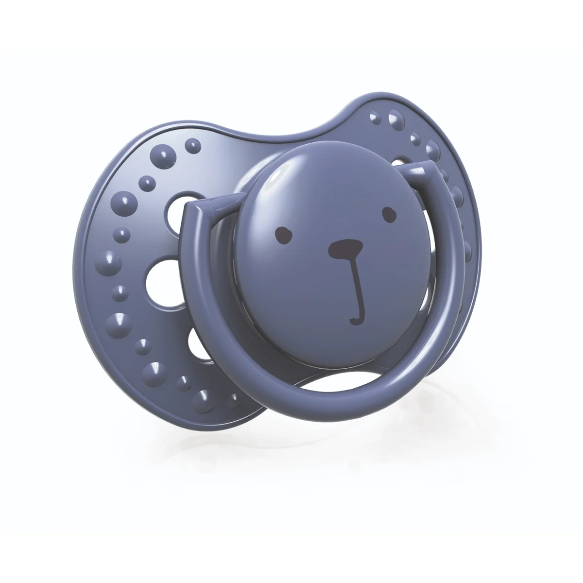 Smoczek silikonowy dynamiczny LOVI 6-18 m 2 szt. Hey Boy