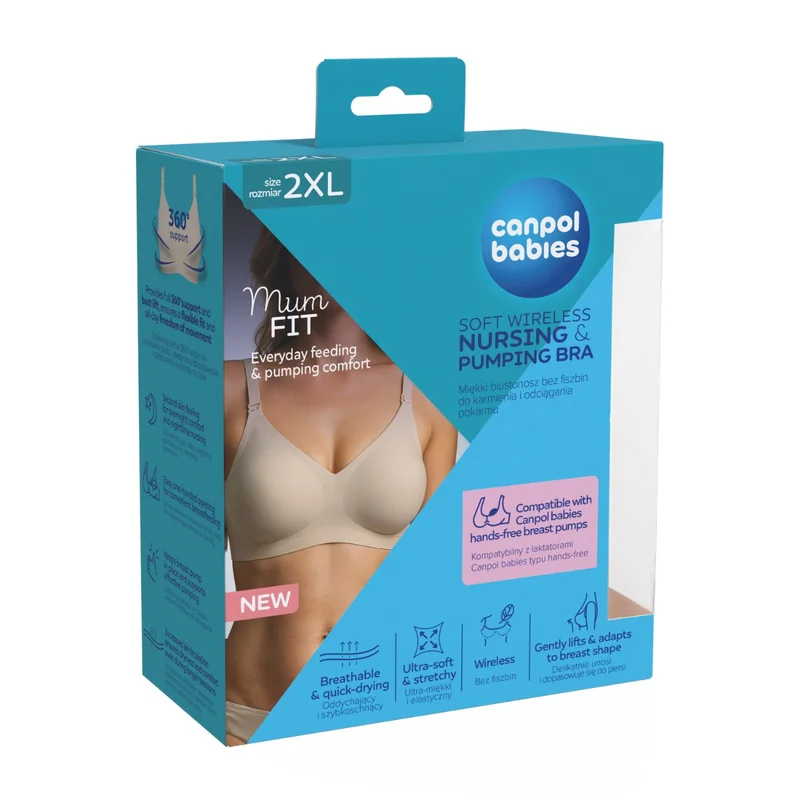 Canpol babies Biustonosz do karmienia i odciągania MumFIT 2XL