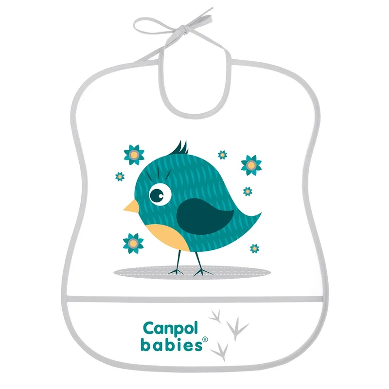 Śliniak Canpol babies zmywalny miękki CUTE ANIMALS