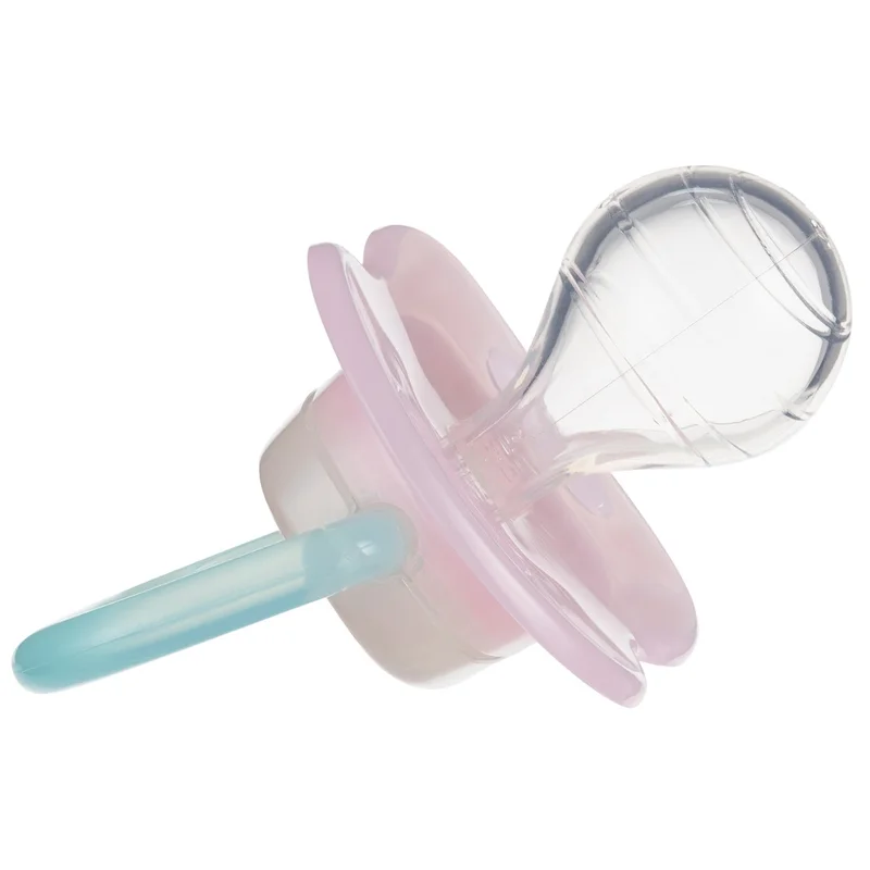 Canpol babies smoczek uspokajający silikon 0-6m okrągły Love&Sea różowy