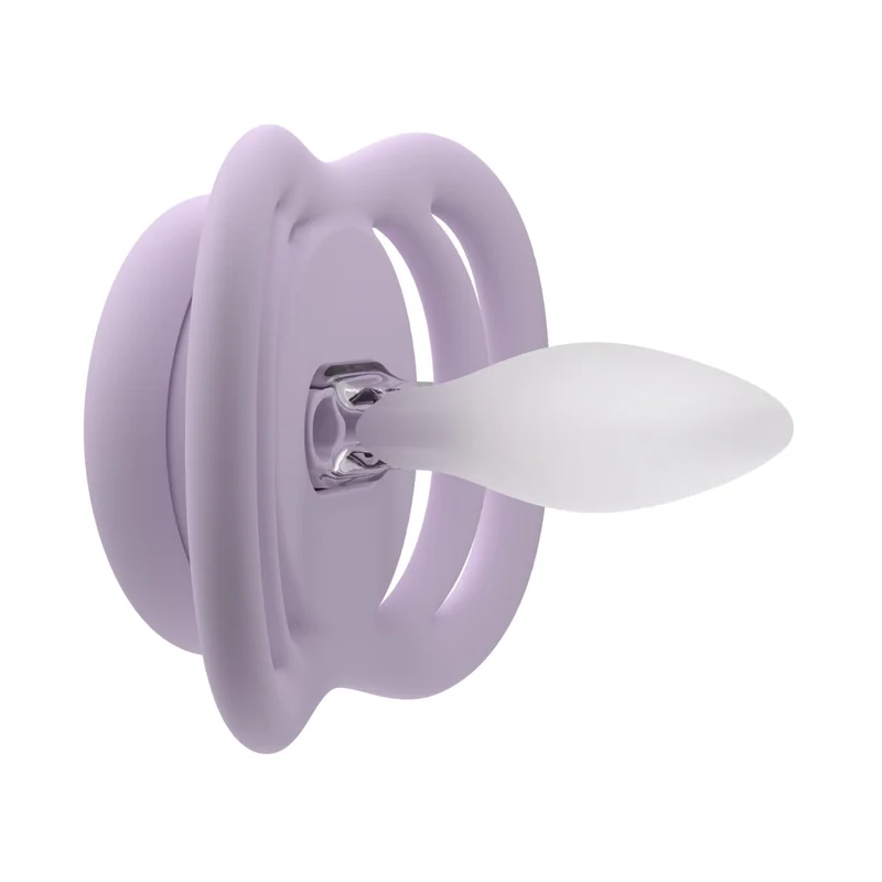 Canpol babies Smoczek adaptacyjny silikonowy 0-6m Natural Shape Lavender 1 szt