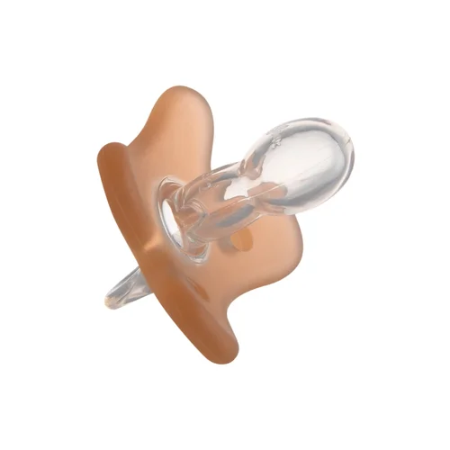 Canpol babies smoczek 100% silikonowy 6-12m symetryczny 1 szt.
