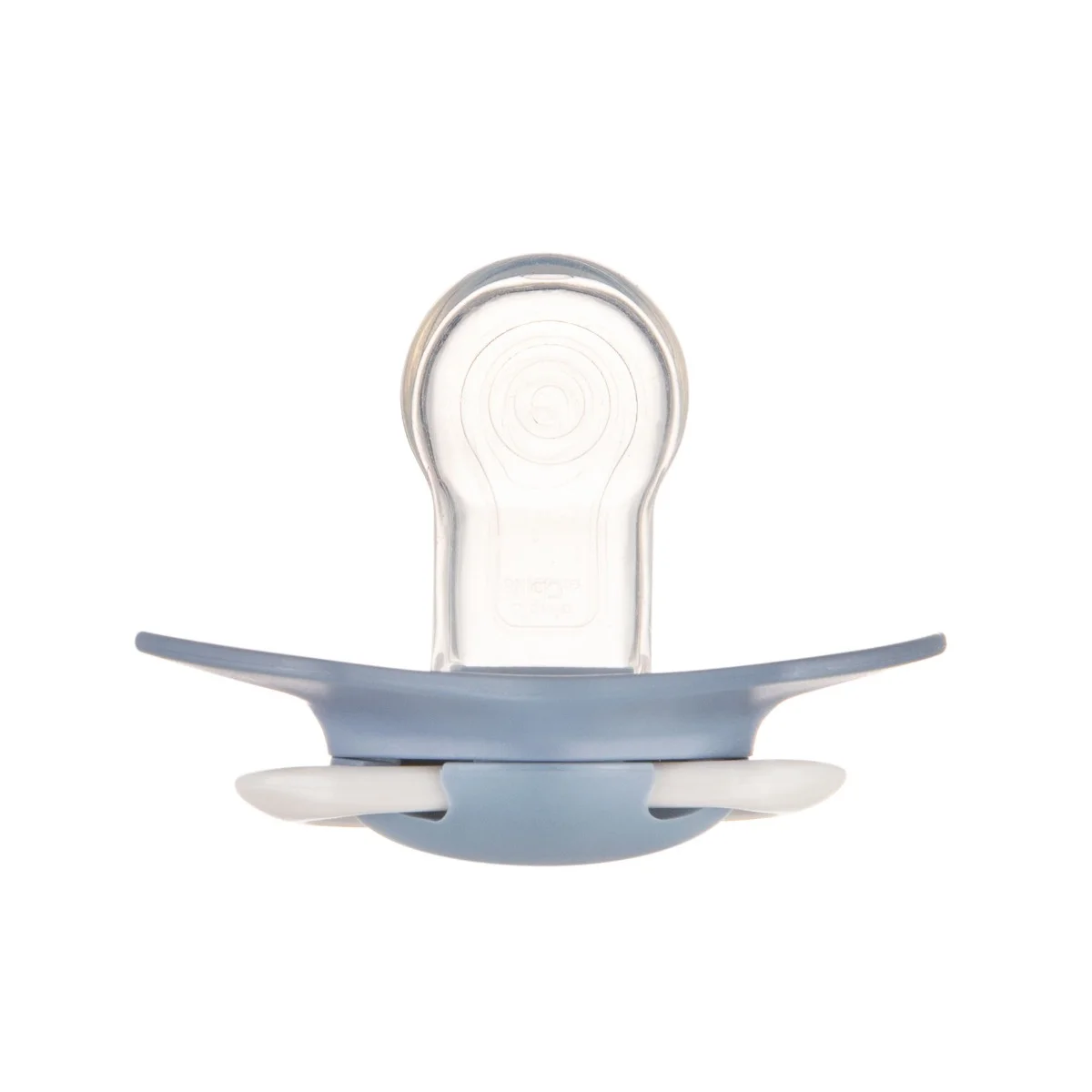 Canpol babies Smoczek silikonowy Light touch 18m+ symetryczny PURE COLOR 2 szt.