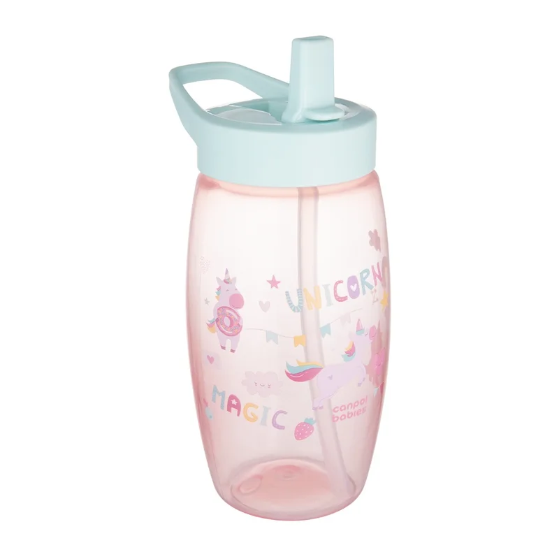 Canpol babies Bidon ze składanym ustnikiem 400 ml JEDNOROŻCE
