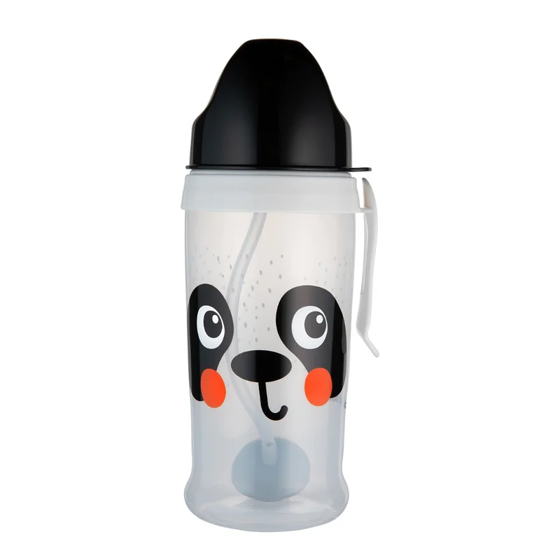 Canpol babies Bidon niekapek z rurką i odważnikiem BabiesBoo panda