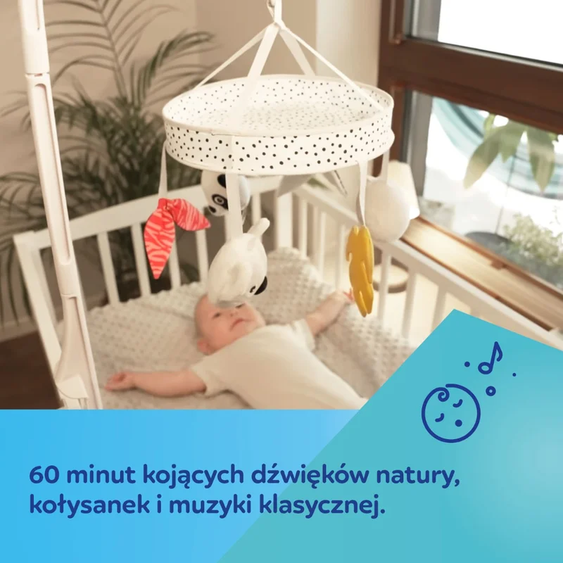 Canpol babies sensoryczna karuzela z pozytywką/Bluetooth BabiesBoo