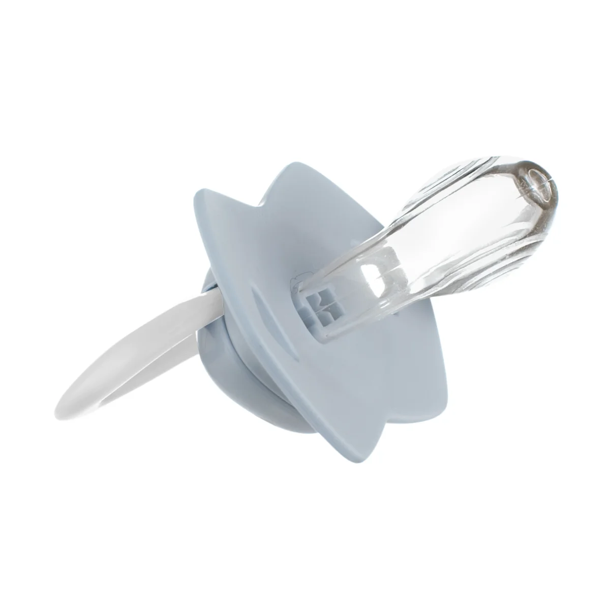 Canpol babies Smoczek silikonowy Light touch 0-6m symetryczny ROYAL BABY 2 szt.