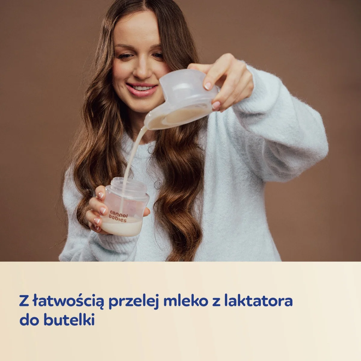 Canpol babies Butelka Natural Shape ze smoczkiem dwustrefowym 150 ml