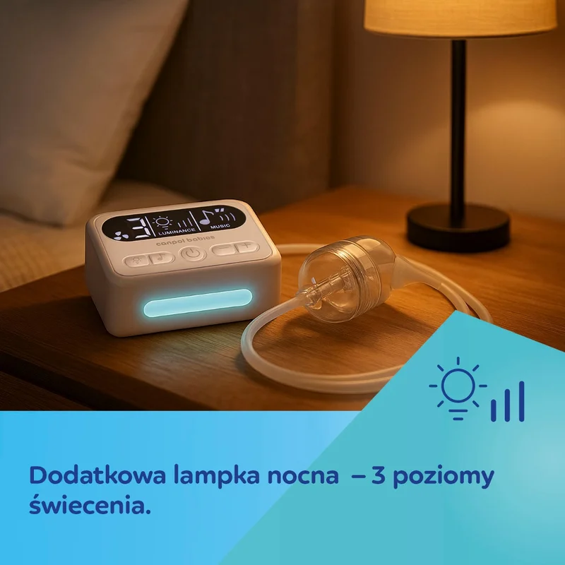 Canpol babies Elektryczny aspirator do nosa dla niemowląt i dzieci Noseo