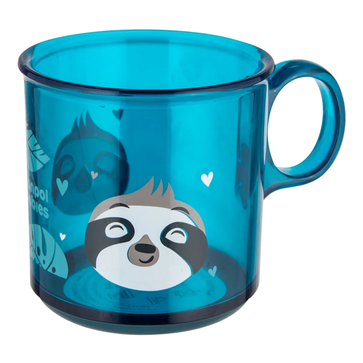 Canpol babies Kubek antypoślizgowy z uchem 170 ml EXOTIC ANIMALS
