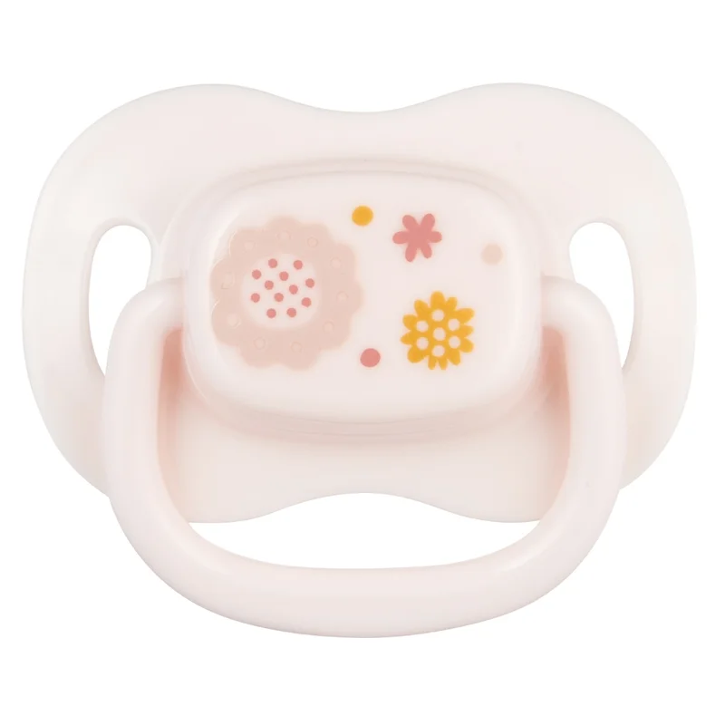 Canpol babies Smoczek uspokajający silik. symetryczny 6-18m NEWBORN BABY różowy