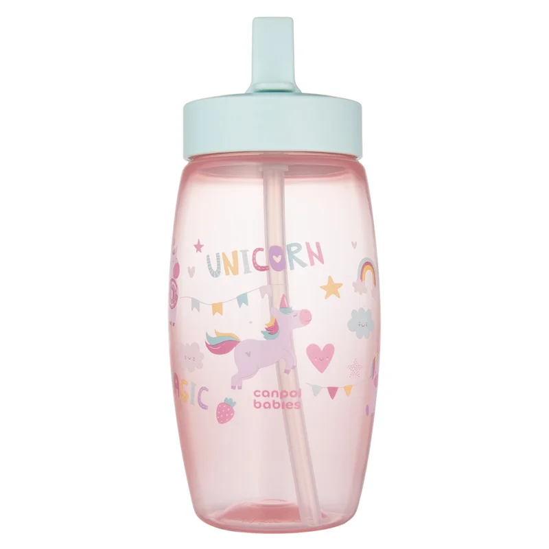 Canpol babies Bidon ze składanym ustnikiem 400 ml JEDNOROŻCE