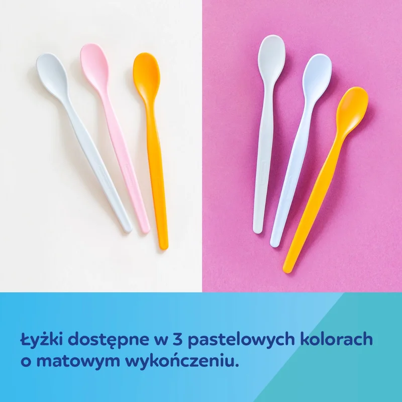Canpol babies zestaw pierwszych łyżeczek do karmienia 3szt.
