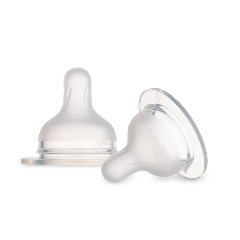 Canpol babies Smoczek silikonowy do butelki S-shape XL (szybki/kaszka) 2 szt.