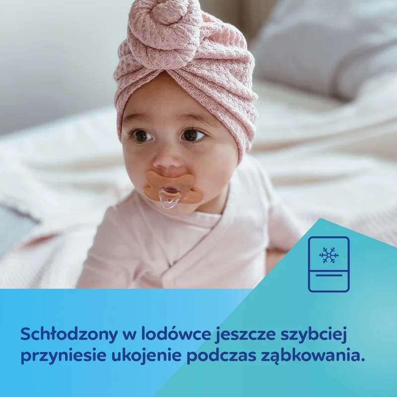 Canpol babies smoczek 100% silikonowy 0-6m symetryczny 1 szt.